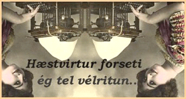 UTANDAGSKRÁRUMRÆÐA Á ALÞINGI UM LÆKNARITARA