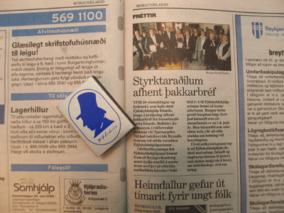 FORSÆTISRÁÐHERRA OG LITLA STÚLKAN MEÐ ELDSPÝTURNAR