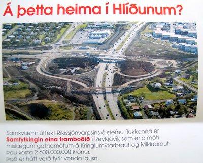 SAMFYLKINGIN DREIFIR ÓSANNINDUM