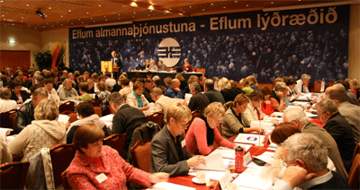 EFLUM ALMANNAÞJÓNUSTUNA - EFLUM LÝÐRÆÐIÐ