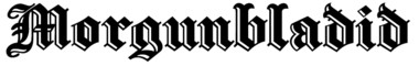 MORGUNBLAÐIÐ Í ANDSTÖÐU VIÐ STJÓRNARANDSTÖÐU