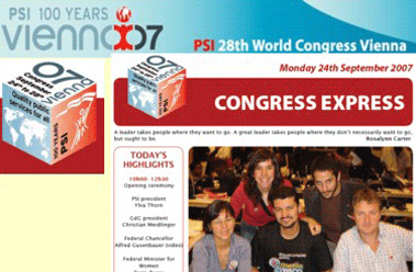 ALÞJÓÐLEGT SAMSTARF SAMTAKA LAUNAFÓLKS