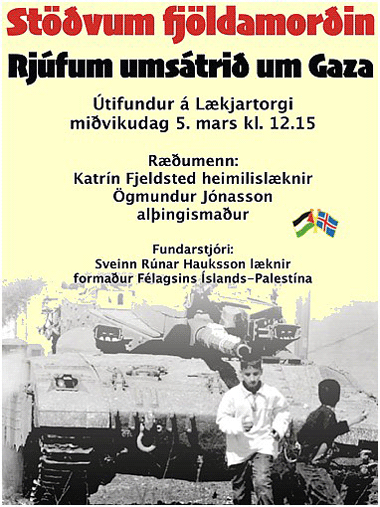 motmaelafundur Palestina 5.3.08