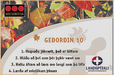 LANDSPÍTALINN GEGN GEÐSJÚKUM?