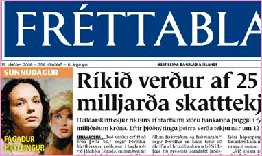 VERULEIKAFIRRINGIN OG AFVÖTNUNIN