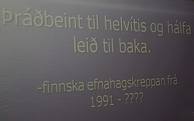 REYNSLA FÆREYINGA OG FINNA RÆDD HJÁ BSRB