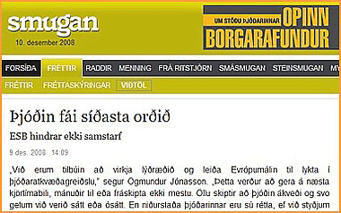 VARAÐ VIÐ FASISMA Á SMUGUNNI