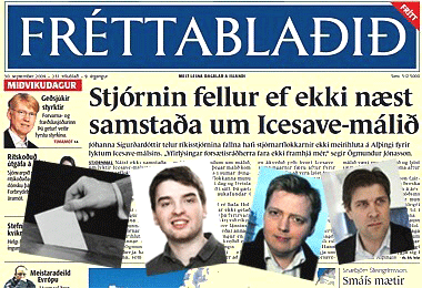 ICESAVE, FORSETINN, ALÞINGI OG LÝÐRÆÐIÐ