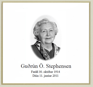 Á KVEÐJUSTUND