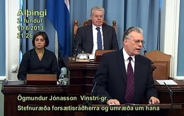 Ögmundur - eldhúsd. júní 2013