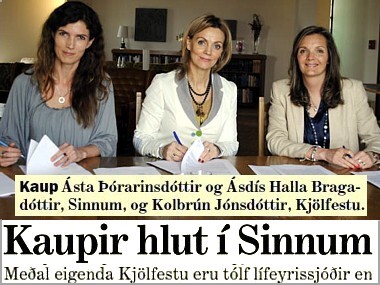 KAUPIR HLUT Í SINNUM