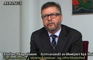 Stjórnskipunar- og eftirlitsnefnd - Hallur Magg