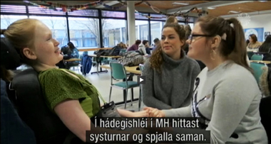 Systurnar Áslaug og Snædís