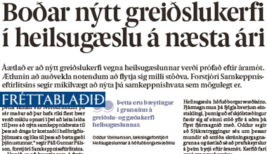 Heilsugæsla - bissnes