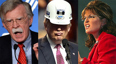 Trump - Palin - Bolton