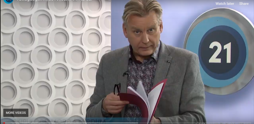 SIGMUNDUR ERNIR FJALLAR UM KÚRDAFUND Á HRINGBRAUT