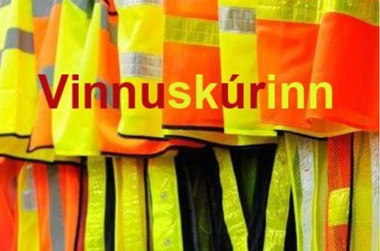STALDRAÐ VIÐ Í VINNUSKÚRNUM