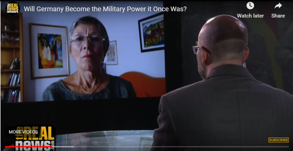 ANNETTE GROTH UM HERVÆÐINGU ÞÝSKALANDS