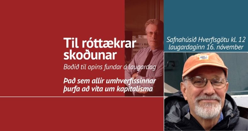 OPINN FUNDUR MEÐ FRED MAGDOFF Á LAUGARDAG
