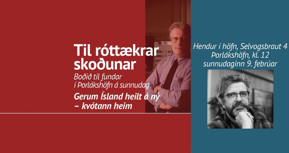 NÆST ER ÞAÐ ÞORLÁKSHÖFN!
