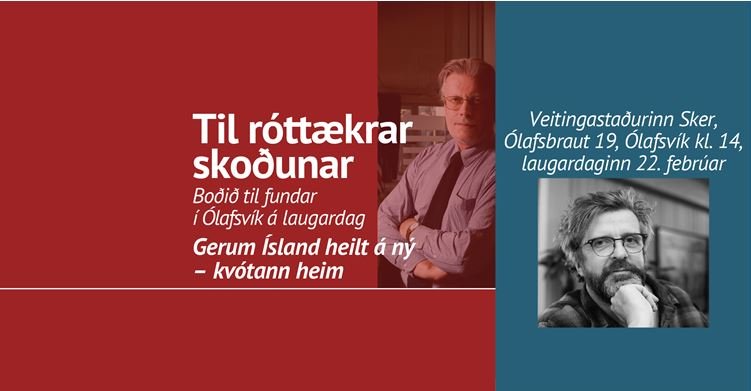 NÚ ER ÞAÐ ÓLAFSVÍK !