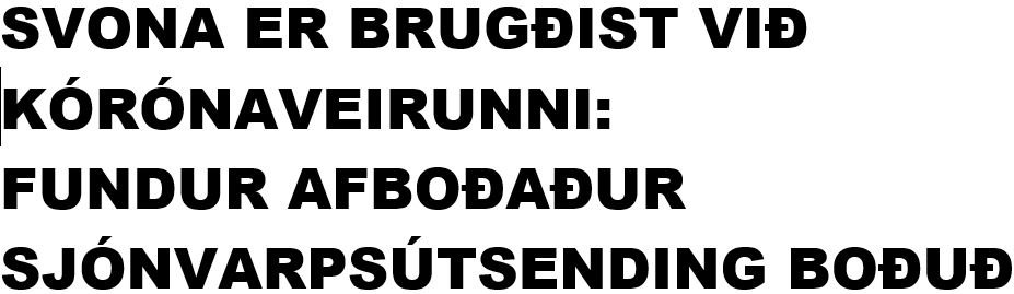 FRÉTTATILKYNNING UM KVÓTANN HEIM