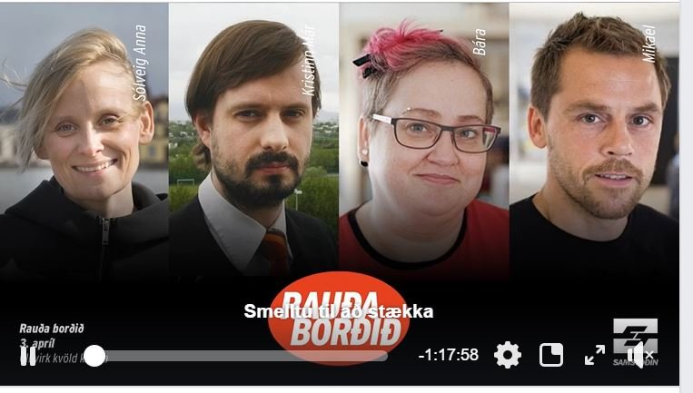 FRÓÐLEG OG FRÍSKANDI UMRÆÐA