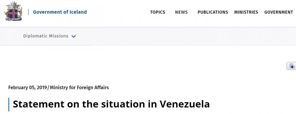 FRÁ VENESÚELA MÁ SJÁ HEIMINN SKÝRAR OG SKÝRAR …