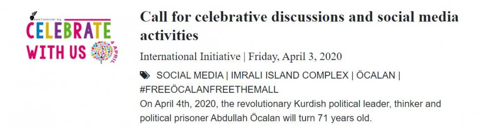 FRELSI FYRIR ÖCALAN, FRELSI FYRIR ALLA PÓLITISKA FANGA!