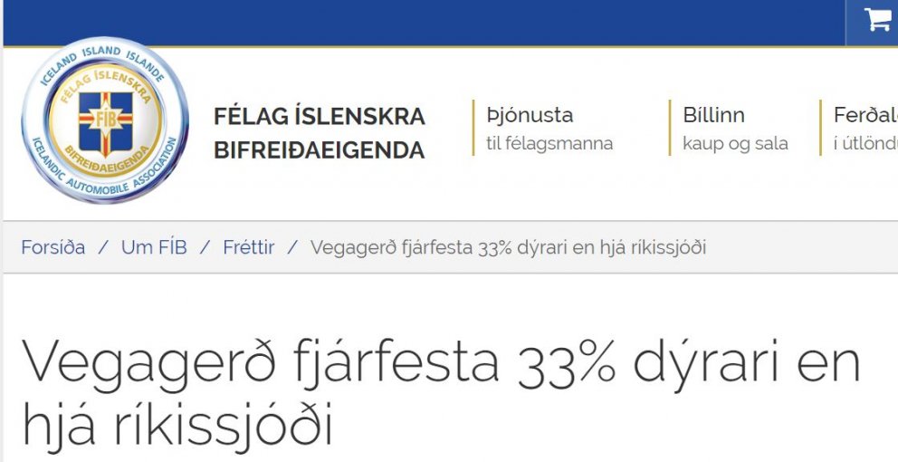 FÍB LEGGST GEGN NÝ-SAMVINNUSTEFNUNNI