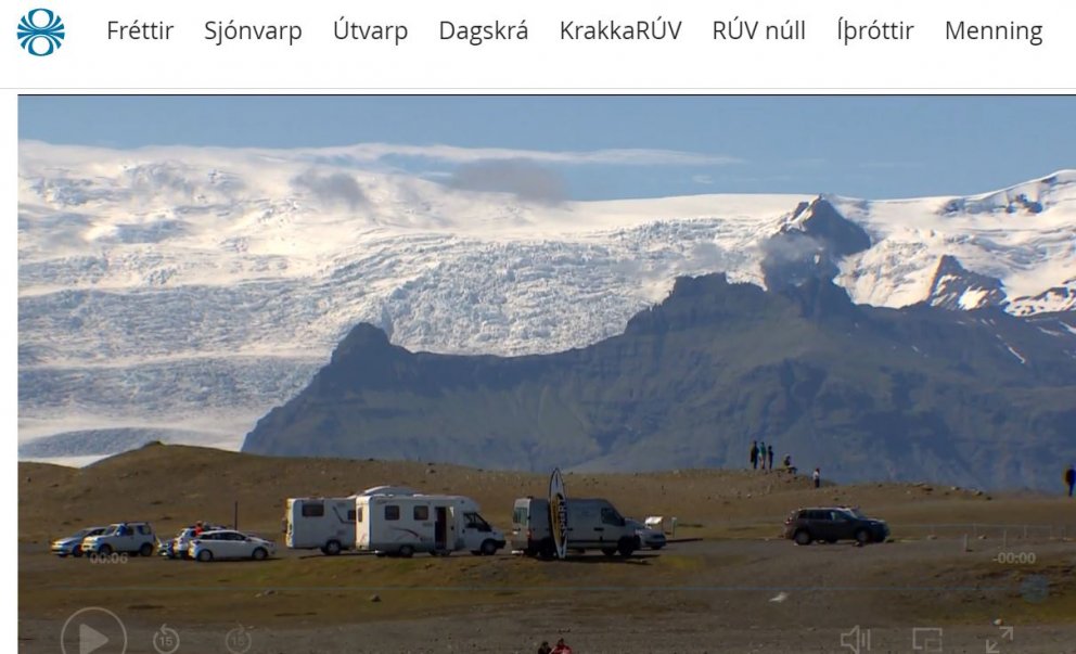 RUKKAÐ FYRIR AÐ SKOÐA ÍSLAND