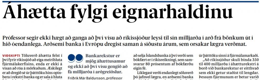 SAMA LIÐIÐ KOMIÐ Á KREIK – FÁIR TIL VARNA FYRIR ALMENNING