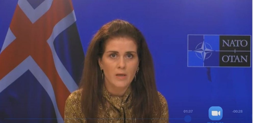 ÞÓRDÍS, BLINKEN OG GUÐNI TH. UM ÚKRAÍNU OG VINI OG ÓVINI ÍSLENDINGA