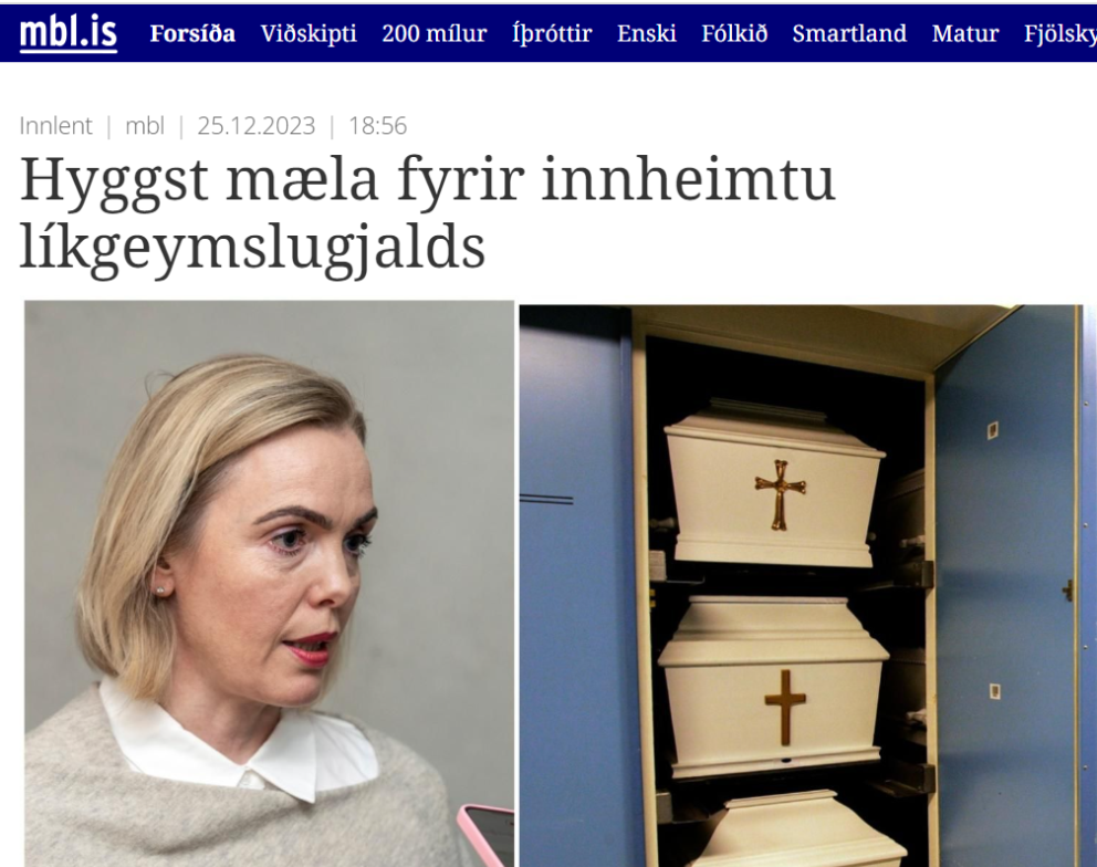 “HÓFLEGT GJALD FYRIR HVERT LÍK”