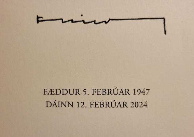 Í MINNINGU KARLS SIGURBJÖRNSSONAR