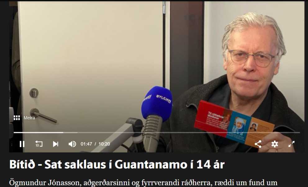 RÆTT UM RANGLÆTI OG RÉTTLÆTI, ÞÖGGUN OG OPNA UMRÆÐU Á BYLGJUNNI