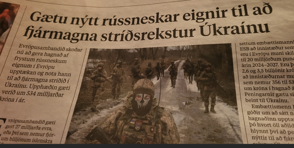 VILJA NOTA ÞÝFIÐ TIL AÐ DREPA RÚSSA