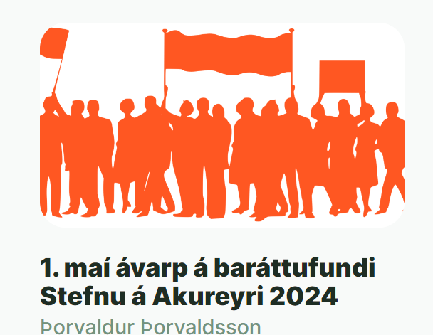 ÞENSLUKERFI KAPÍTALISMANS ER ÓGNVALDURINN