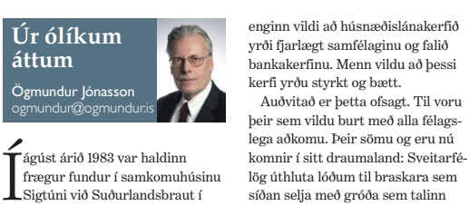 Í HVAÐA VASA VILTU BORGA?