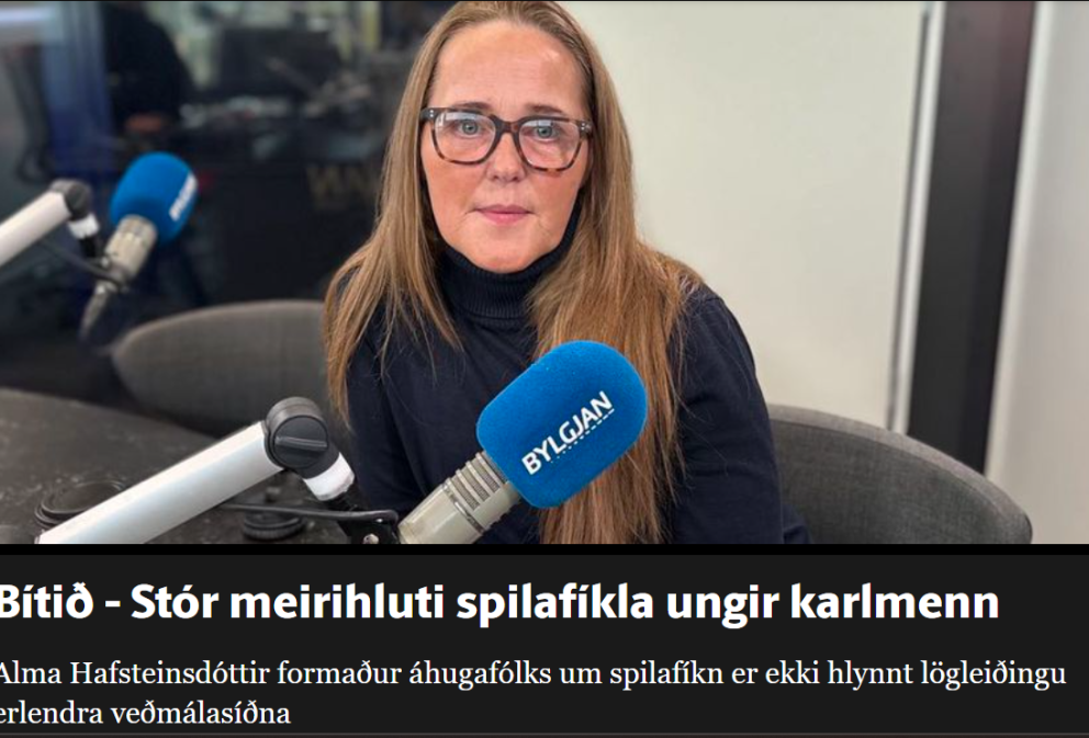 “AFLEIÐINGAR AF SPILAFÍKN ERU HRYLLILEGAR”