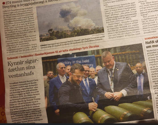 DAUÐASPRENGJUR MEÐ EIGINHANDARÁRITUN