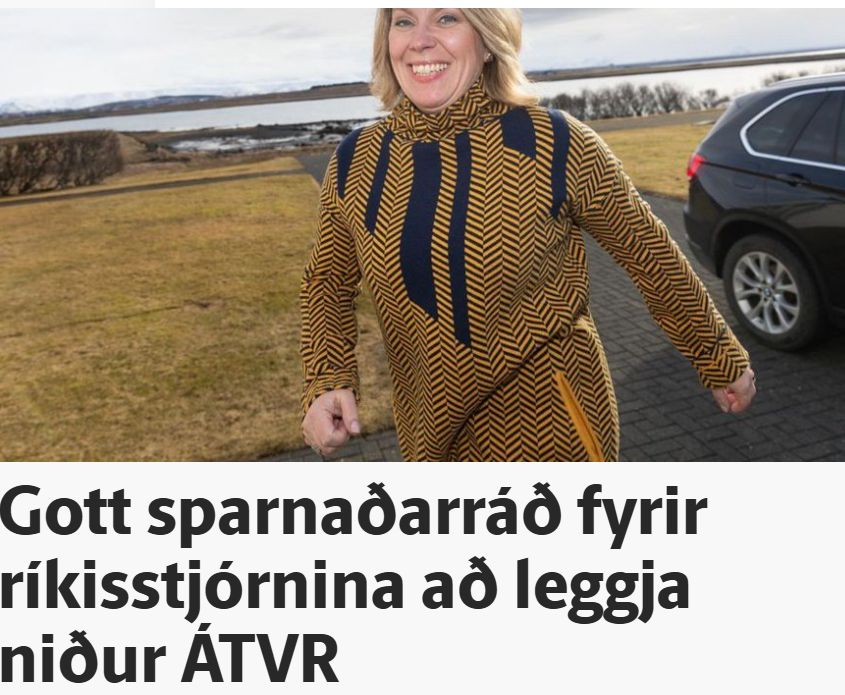 AÐFÖRIN AÐ ÁTVR: ERU TVEIR PLÚS TVEIR EKKI LENGUR FJÓRIR?
