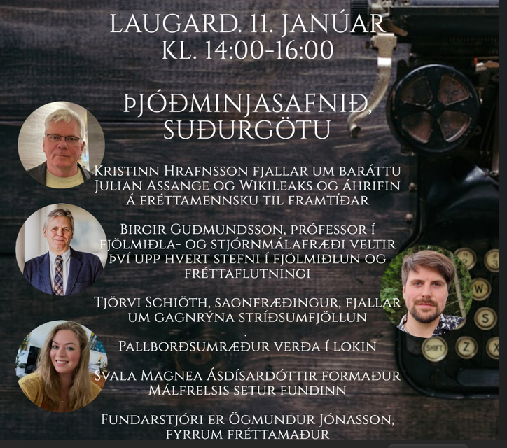 SJÁUMST Á FUNDI MÁLFRELSISFÉLAGSINS UM MÁL MÁLANNA