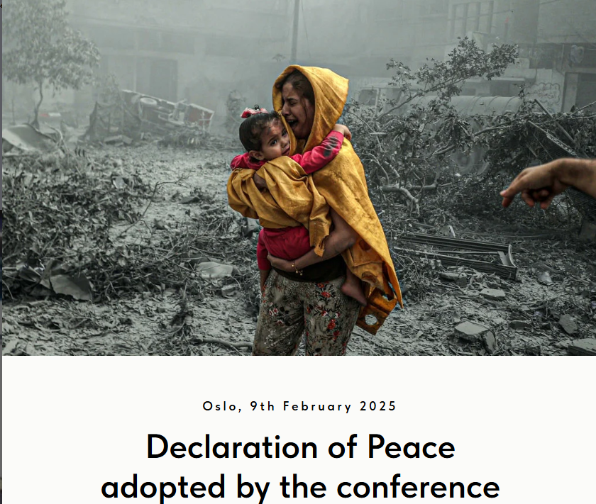 GEGN STRÍÐI – MEÐ ALÞJÓÐALÖGUM