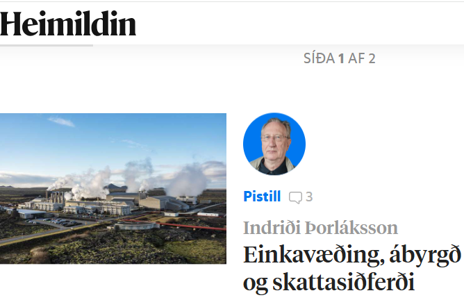 TAKK INDRIÐI