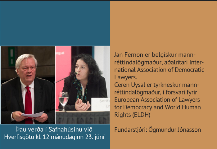 BOÐIÐ TIL FUNDAR Í HÁDEGINU NÆSTA MÁNUDAG