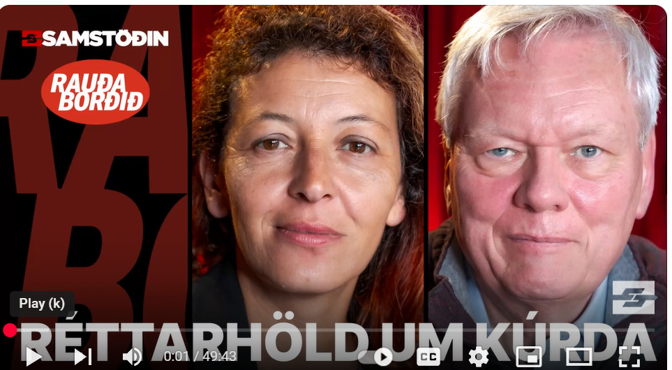 JAN FERMON OG CEREN USYAL HJÁ ODDNÝJU EIRI Á SAMSTÖÐINNI