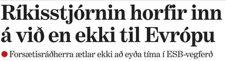 SVONA EINFALT ER ÞETTA EKKI