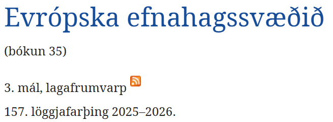 ENN BRÝNNA EN ÁÐUR AÐ HAFNA BÓKUN 35