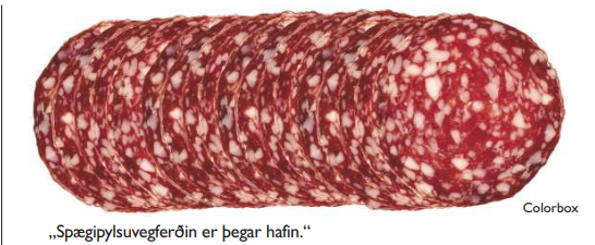 HVERNIG MAÐUR BORÐAR SPÆGIPYLSU